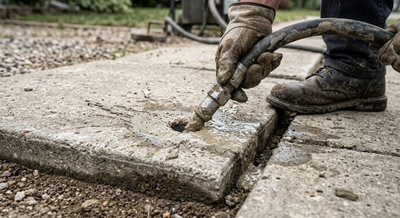 Concrete Slab Jacking in Columbus, OH